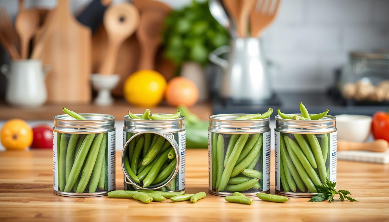 4 cups of green beans in cans