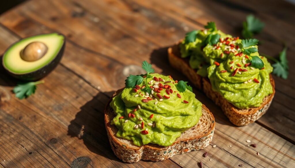 avocado toast with multigrain bread