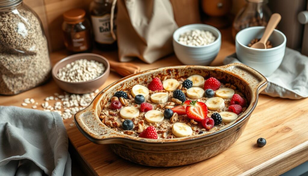 easy oatmeal bake