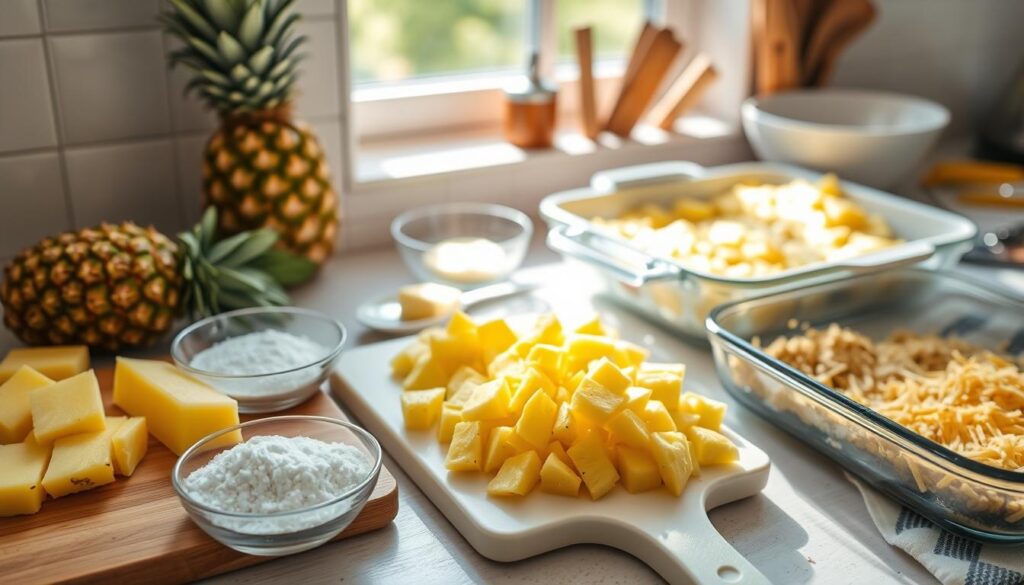 easy pineapple casserole preparation