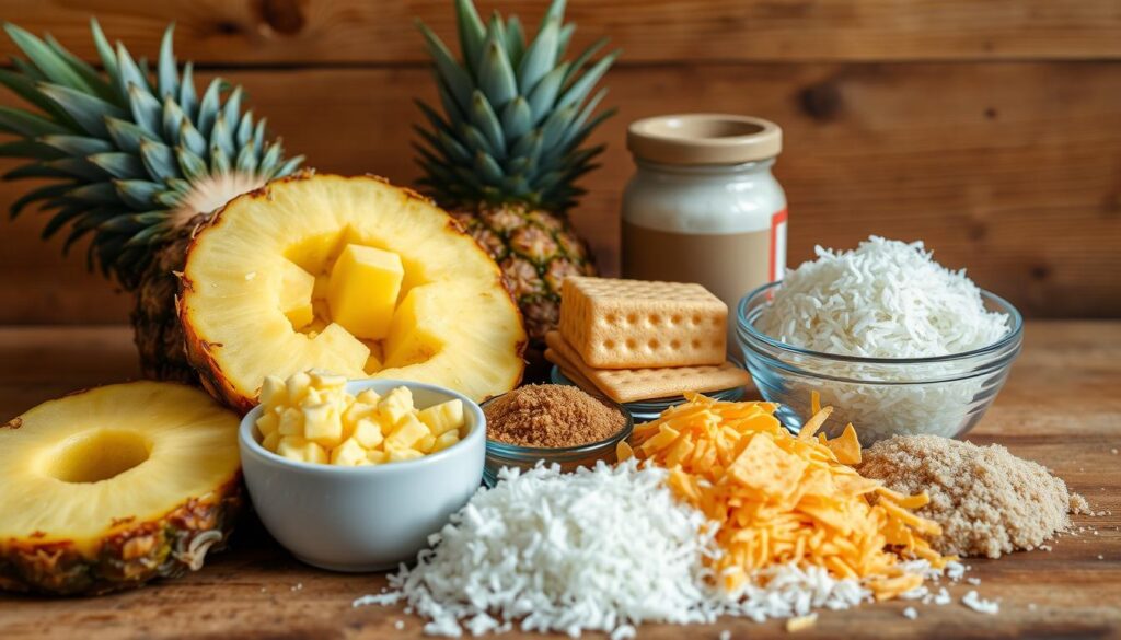 essential ingredients for pineapple casserole