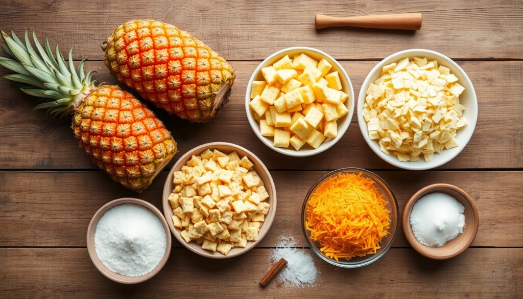 essential pineapple casserole ingredients