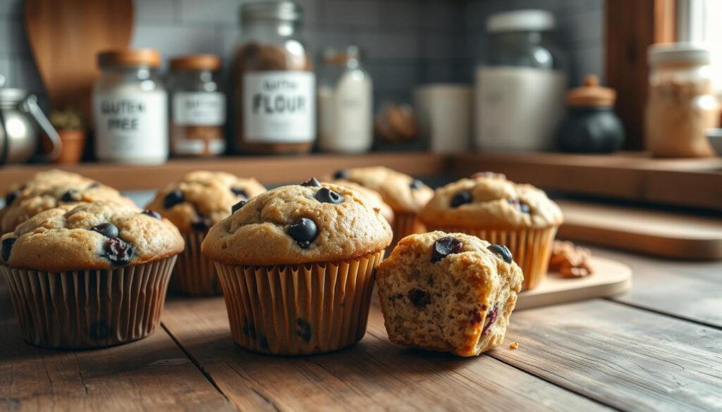 gluten-free baking with muffins