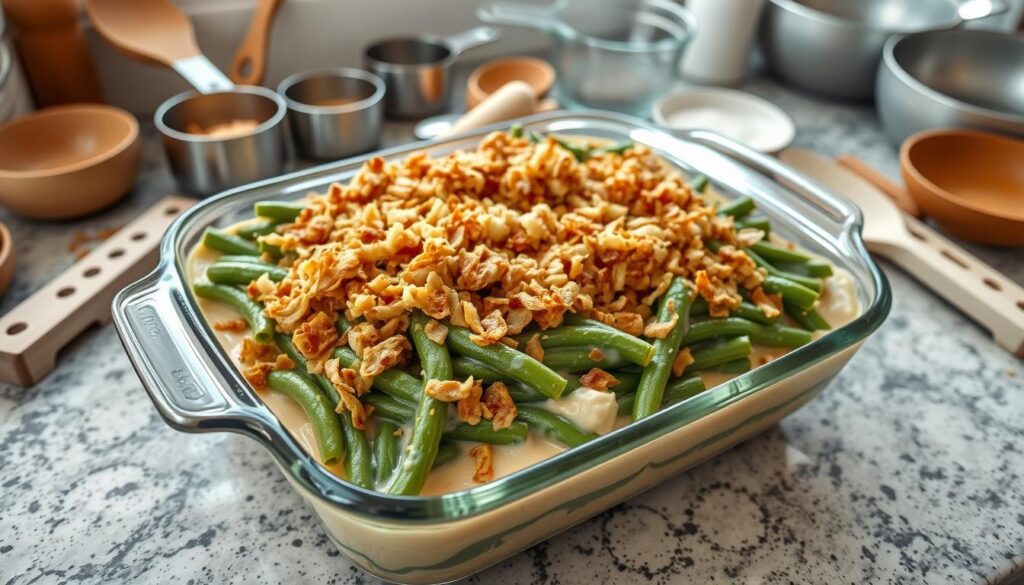 green bean casserole baking techniques