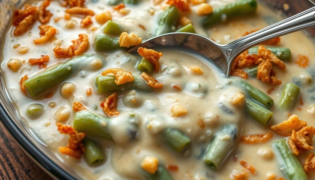 green bean casserole too watery