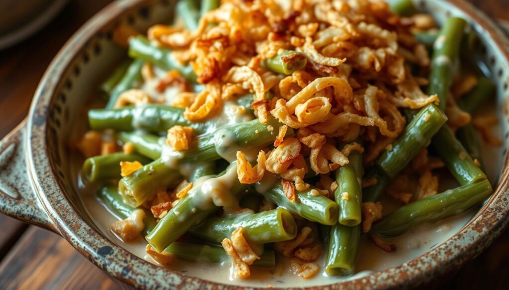 heavy cream green bean casserole