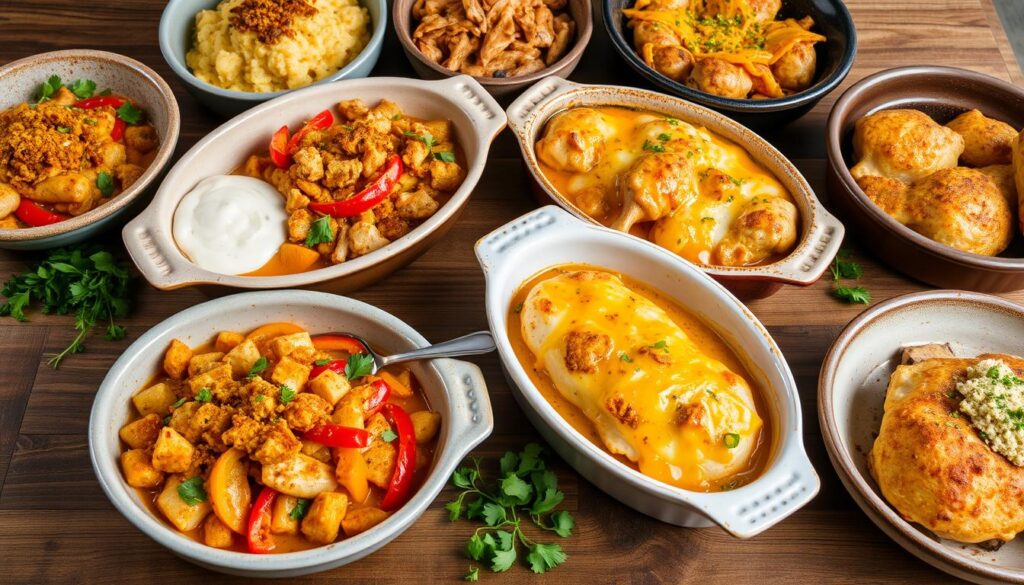 quick chicken casserole options