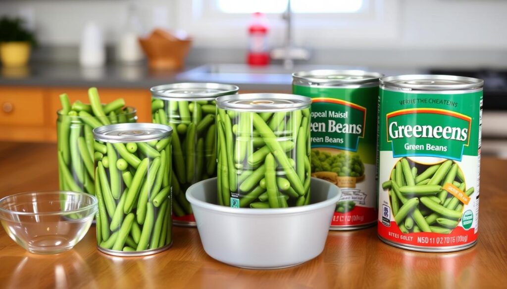 standard can sizes for canned green beans