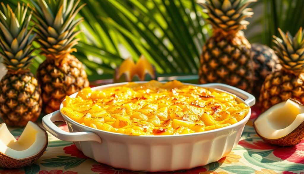 tropical pineapple casserole