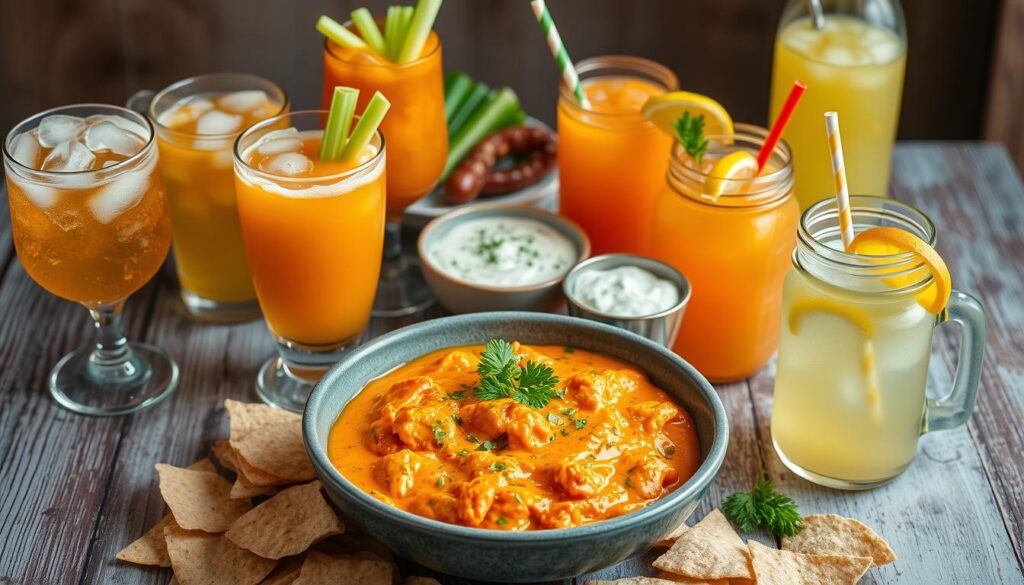 Buffalo Chicken Dip Beverage Pairings