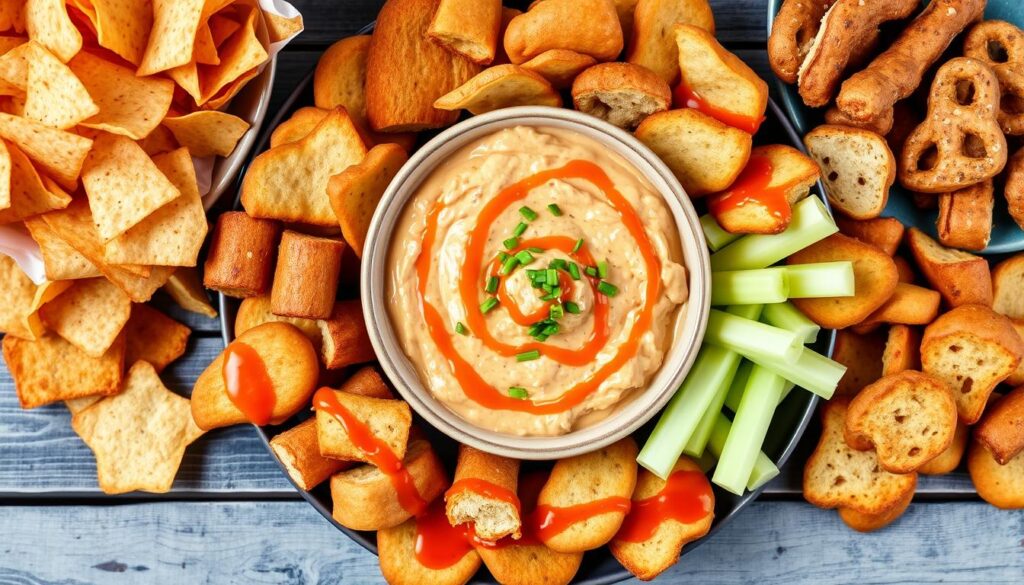 Buffalo Chicken Dip Bread Pairings