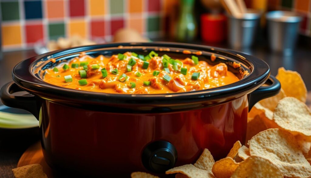 Buffalo Chicken Dip Crock Pot