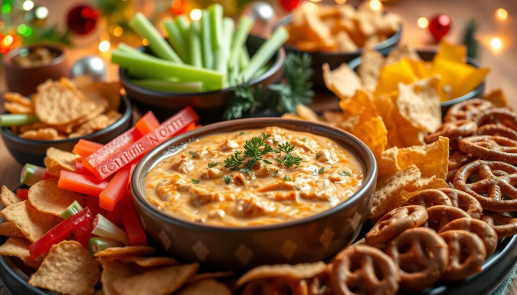 Buffalo Chicken Dip Serving Suggestions