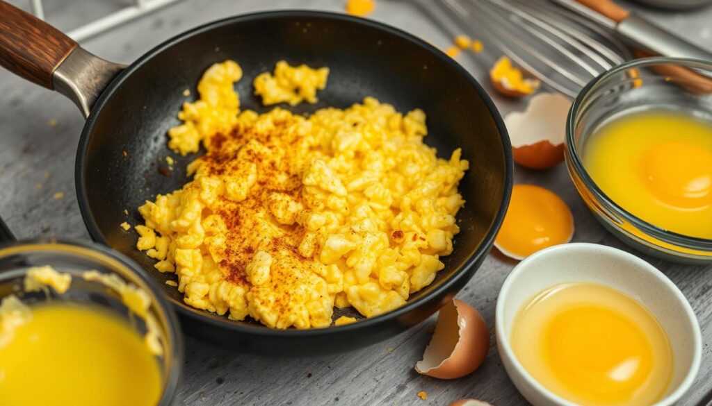 Common mistakes scrambled eggs