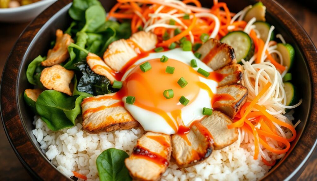 Korean Chicken Bibimbap