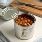 How many beans fit in a standard can?