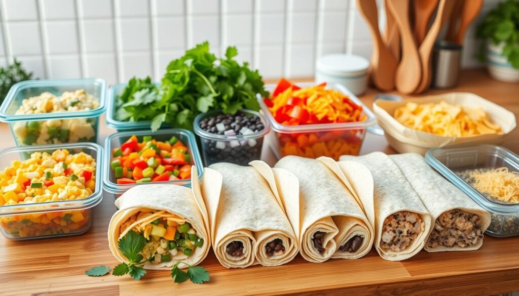 breakfast burrito meal prep tips