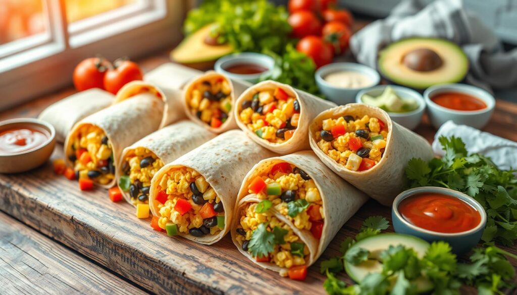 breakfast burritos for busy mornings