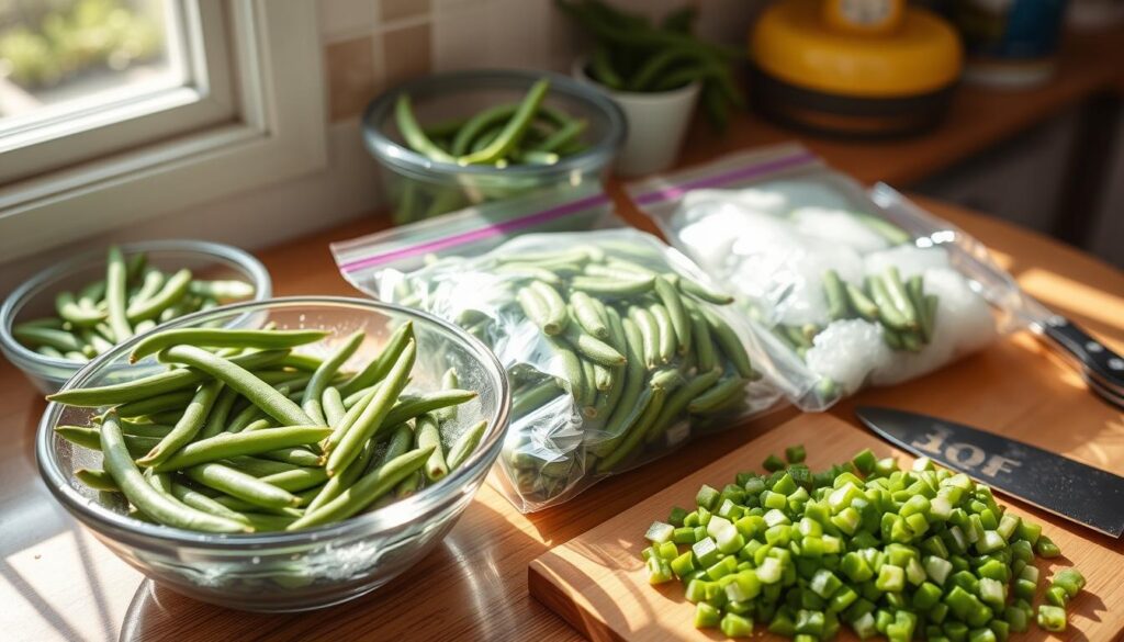 freeze green beans or canning