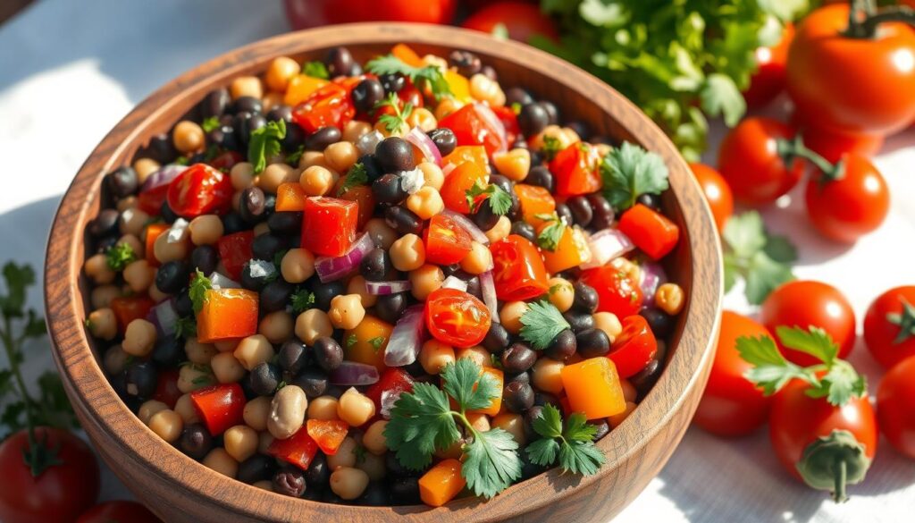 nutritious bean salad